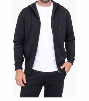 NEW MONO B men's performance hoodie in black
